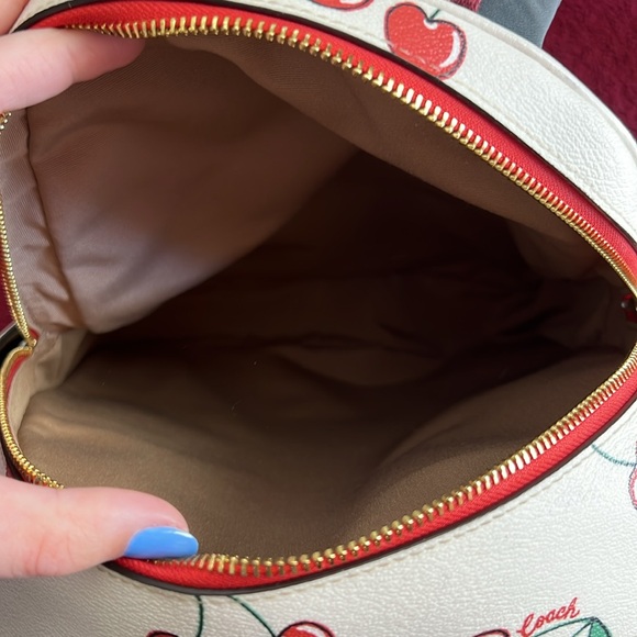 Coach Cherry Mini Backpack - Picture 5 of 9